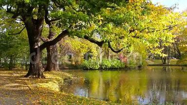德国汉诺威市秋季公园